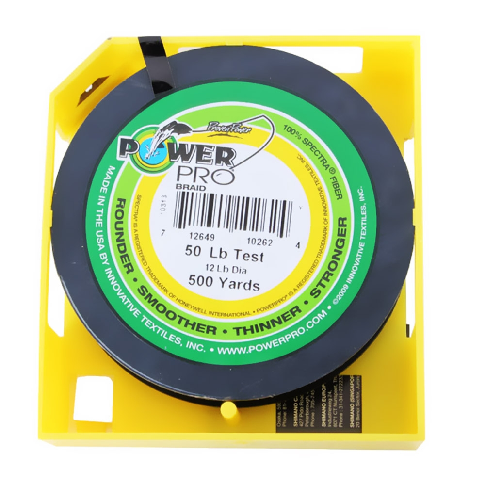PowerPro High-Visibility Yellow Braid 3000yd