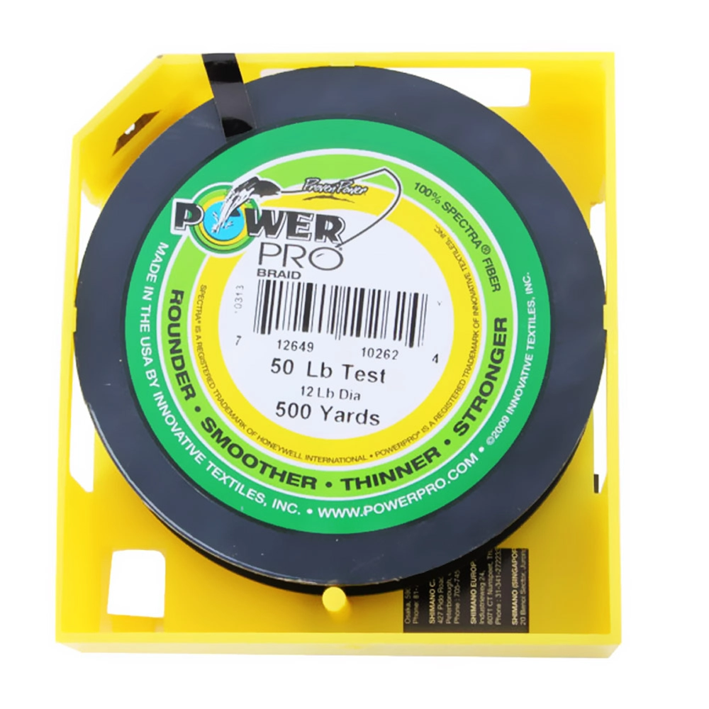 PowerPro High-Visibility Yellow Braid 150yd PowerPro High-Visibility Yellow Braid 150yd