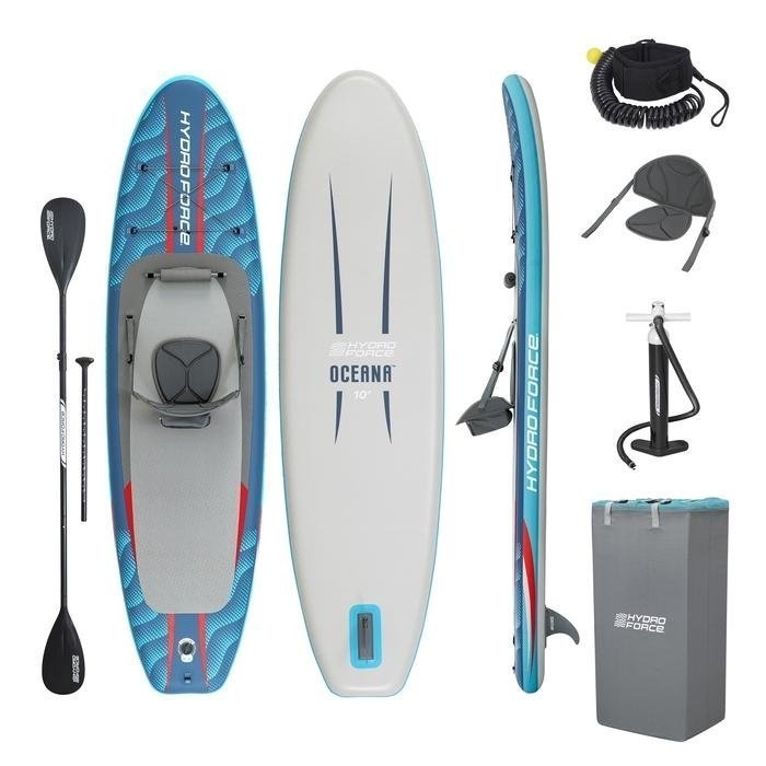 Hydro-Force Oceana 2-in-1 Stand-Up Paddleboard / Kayak 10ft