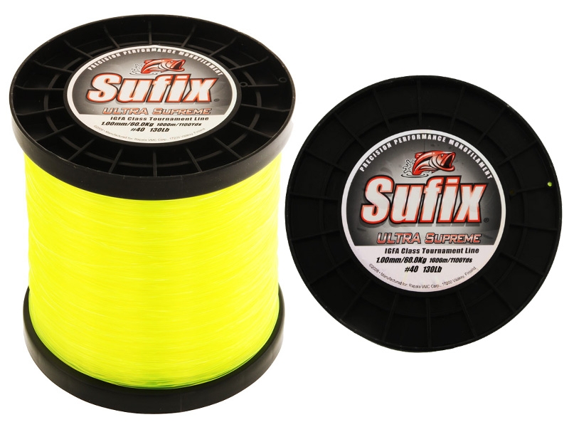Sufix Ultra Supreme IGFA High-Vis Mono Yellow