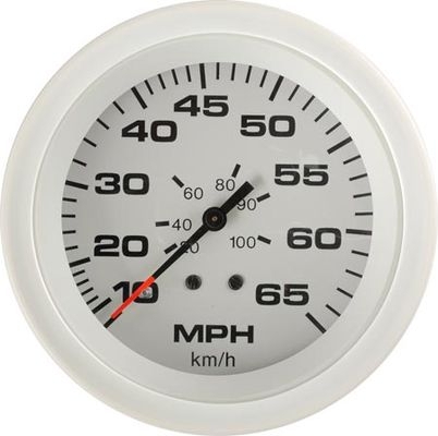 Sierra 68371P Arctic Speedometer Kit 3in 65mph