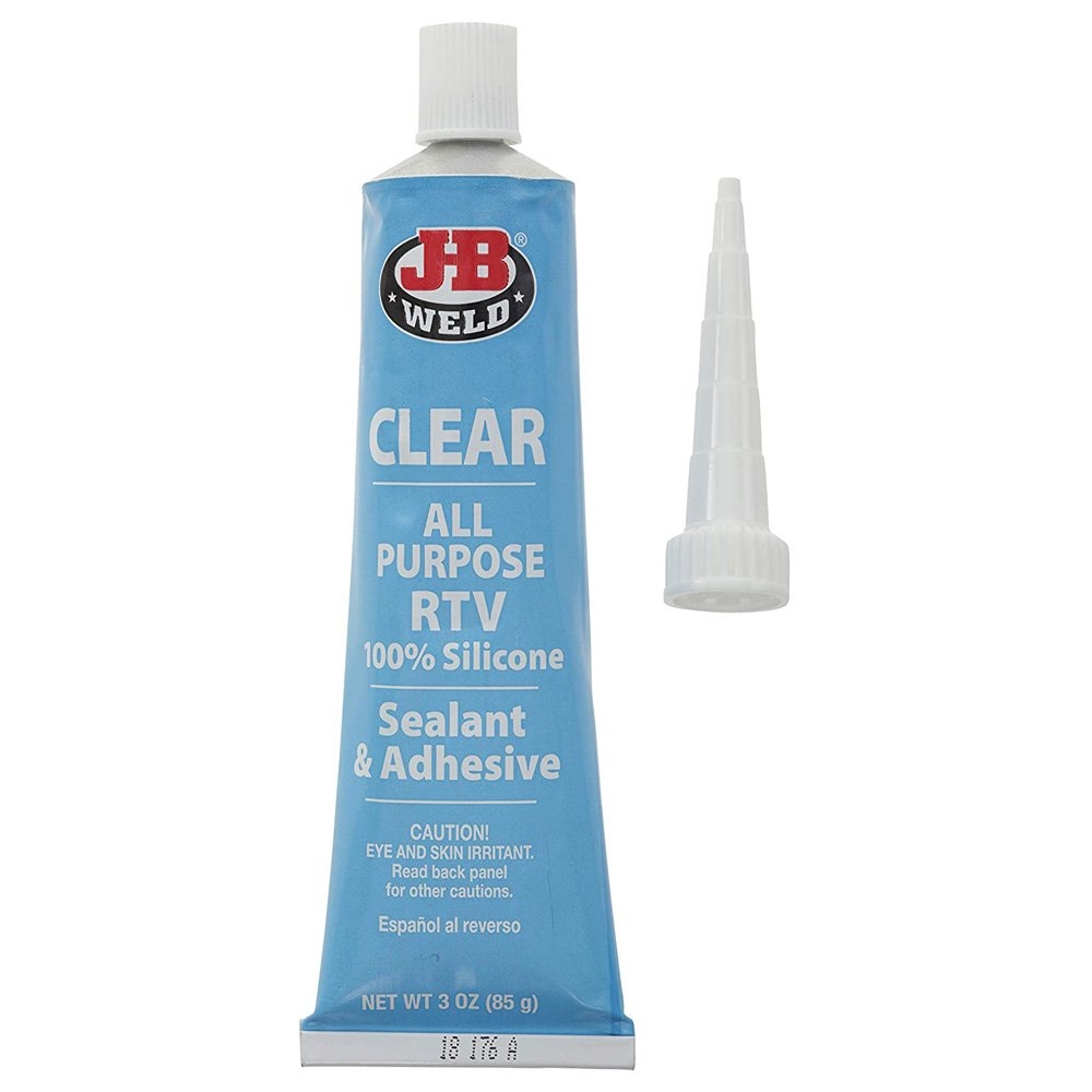 J-B Weld All Purpose RTV Silicone Sealant and Adhesive 85g Clear