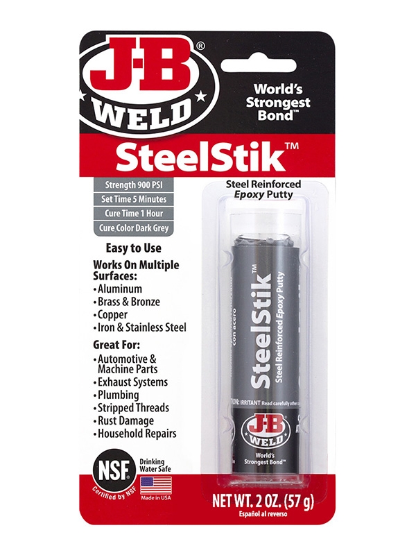 J-B Weld SteelStik Epoxy Putty Stick 57g