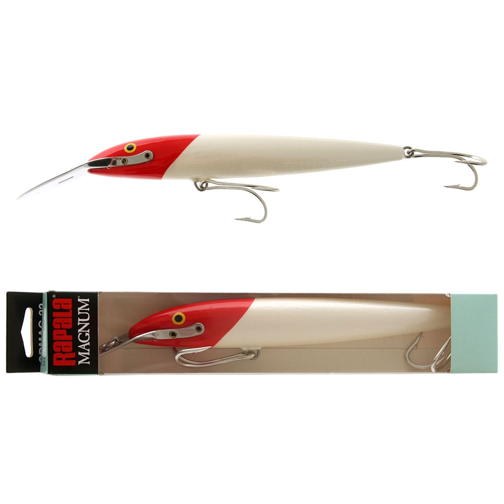 Buy Rapala Magnum CD-22 Sinking Lure 22cm Red Head online at