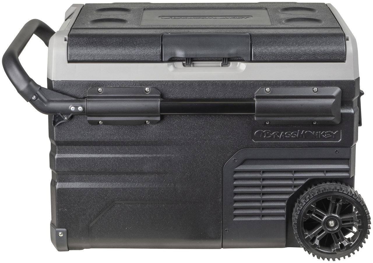 Brass Monkey Dual Zone Portable Fridge/Freezer with Battery Compartment 35L 12/24V DC Solar Ready