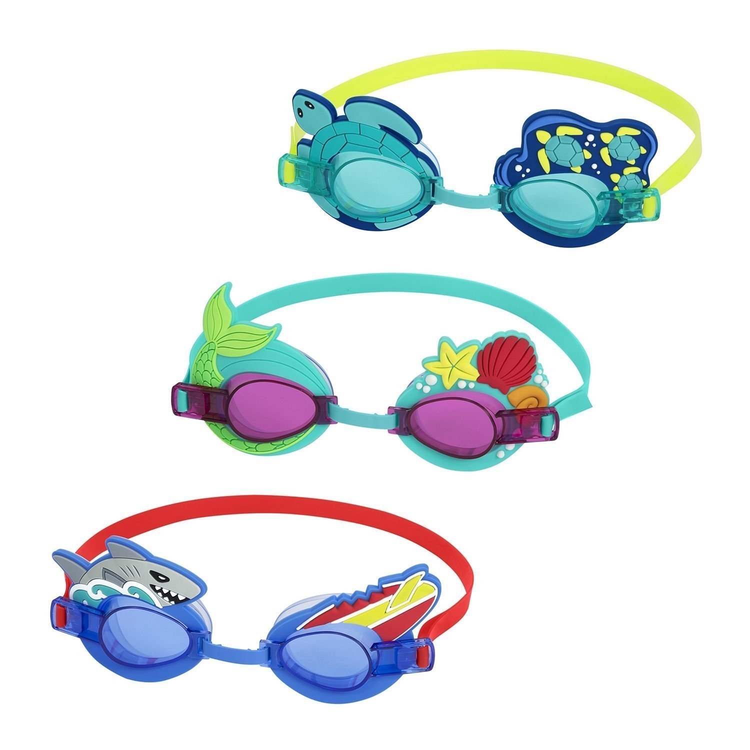 Bestway Aquapals Silicone Kids Swimming Goggles