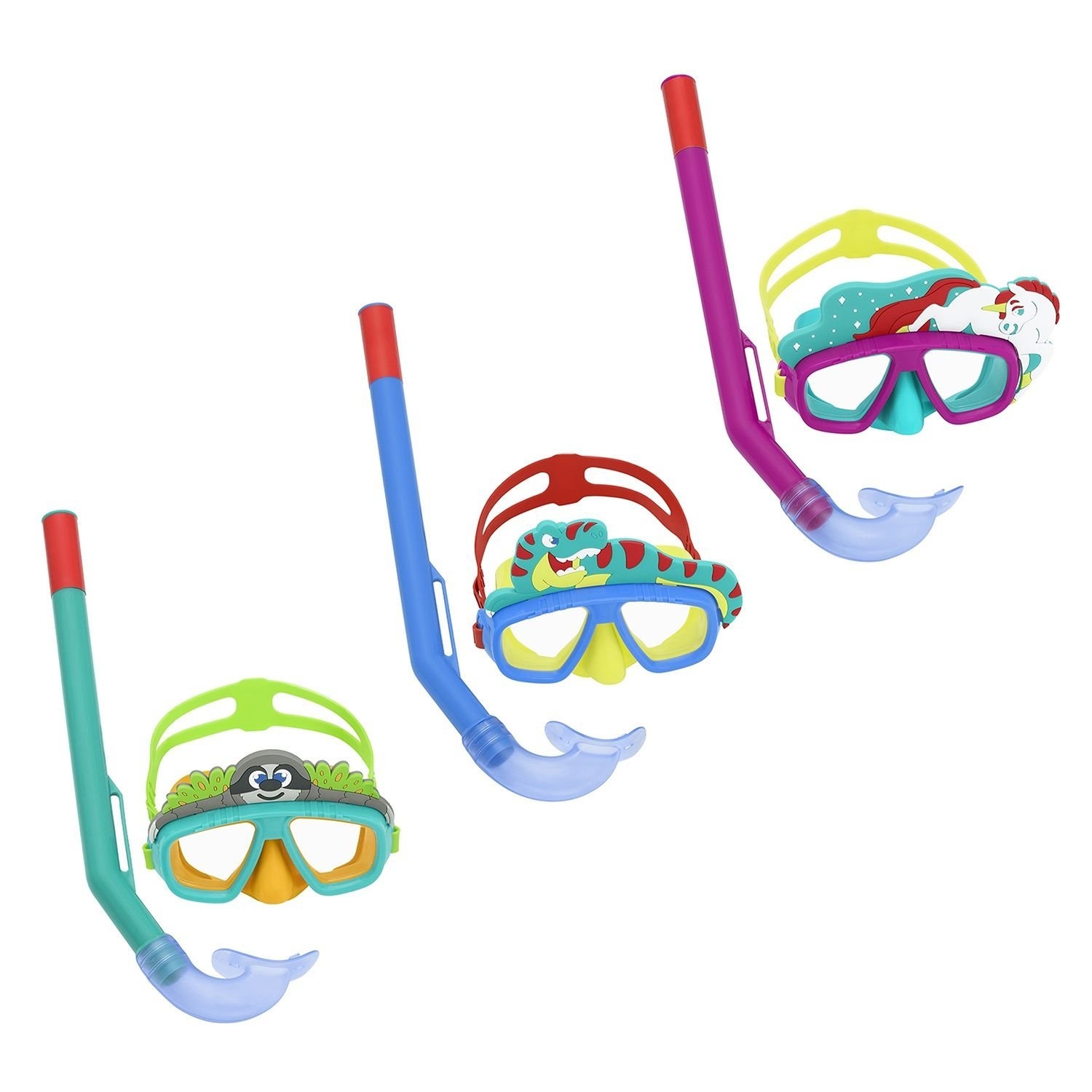 Bestway AquaPals Kids Dive Mask Snorkel and Fins Set 3-7 Years