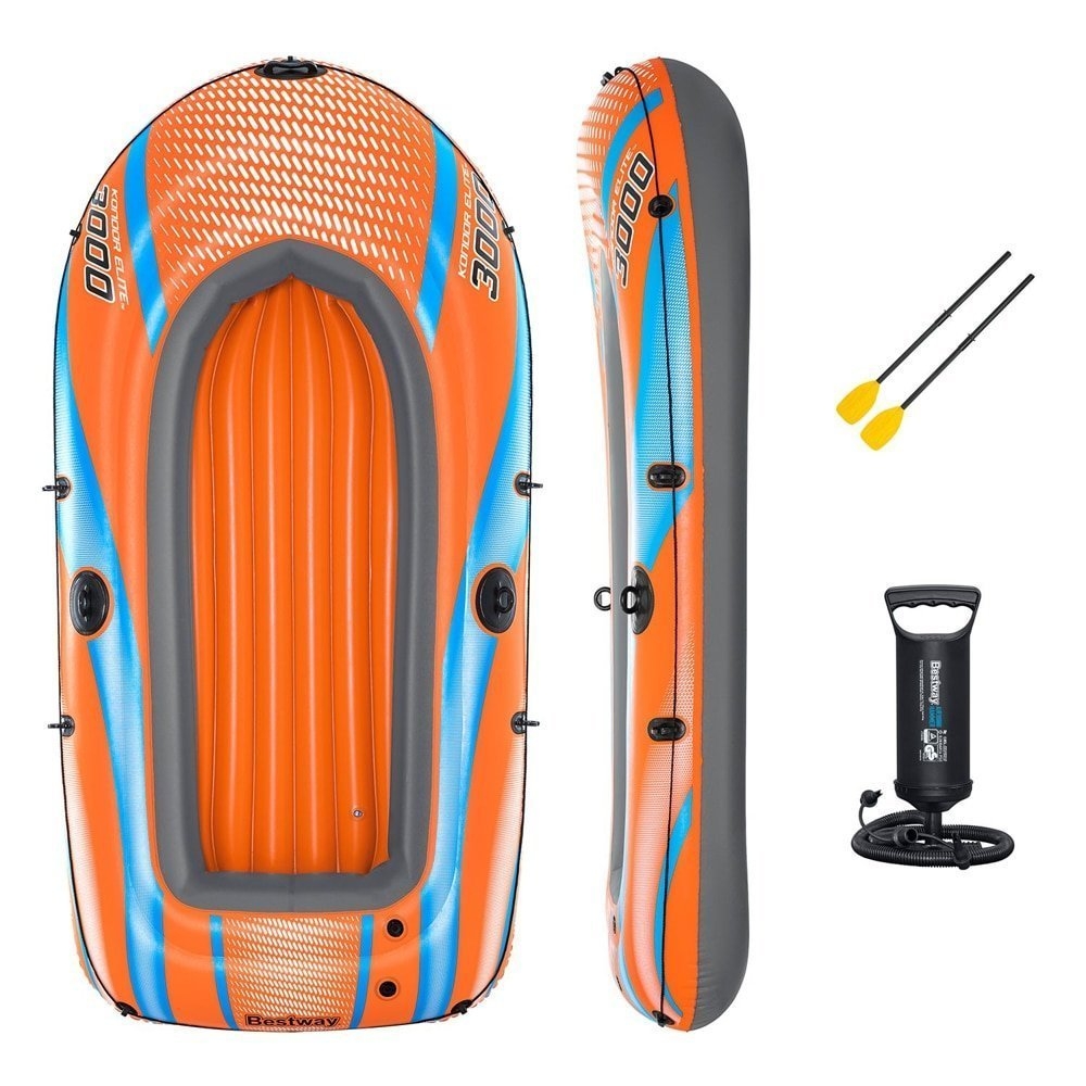 Bestway Kondor Elite 3000 Inflatable Raft Set including Pump and Oars 8ft 1in