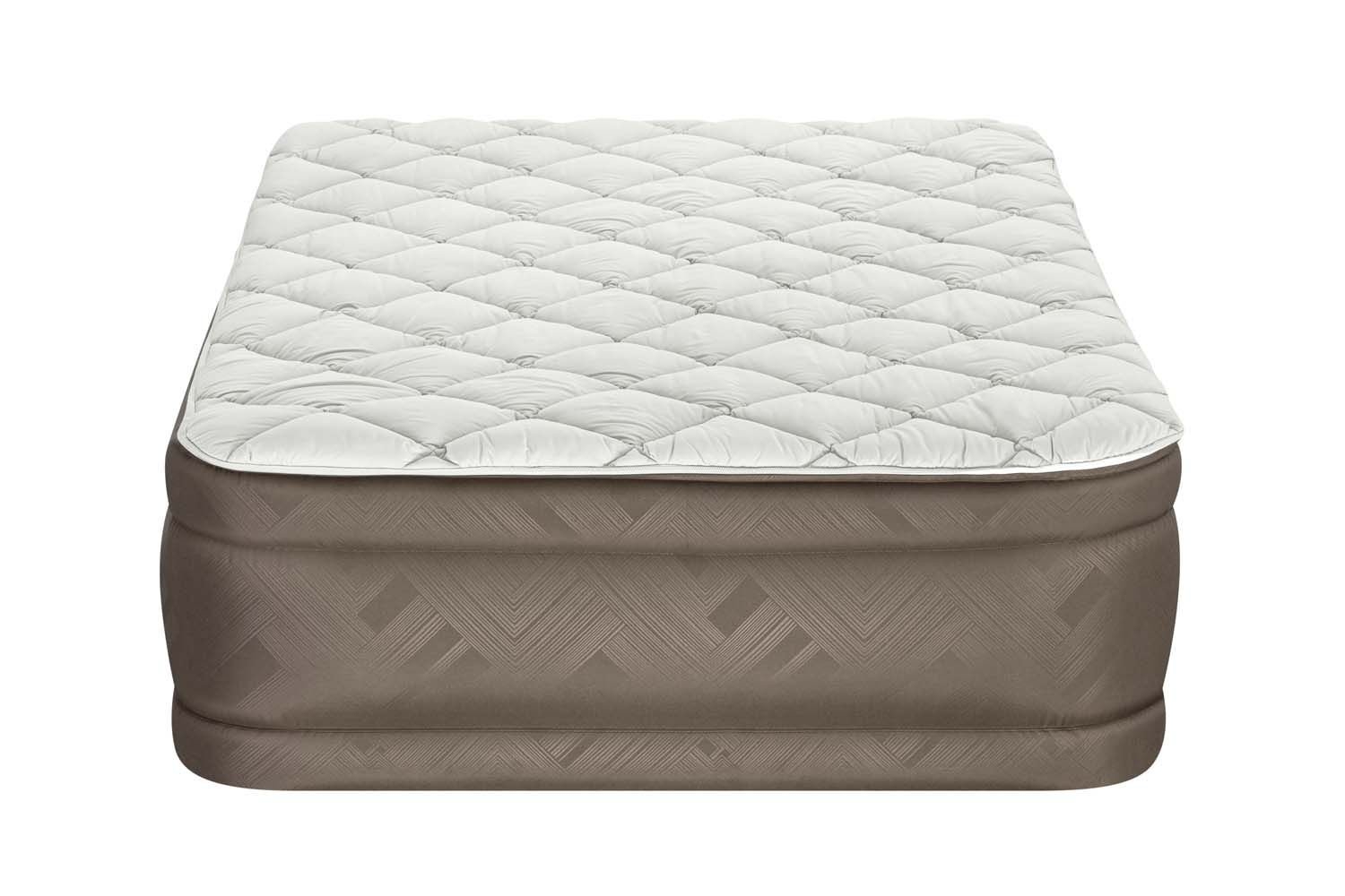 Bestway Fortech Duvet Top Air Mattress Queen with Built-In AC Pump