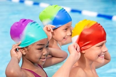 Bestway Lil' Colour Wave Swim Cap