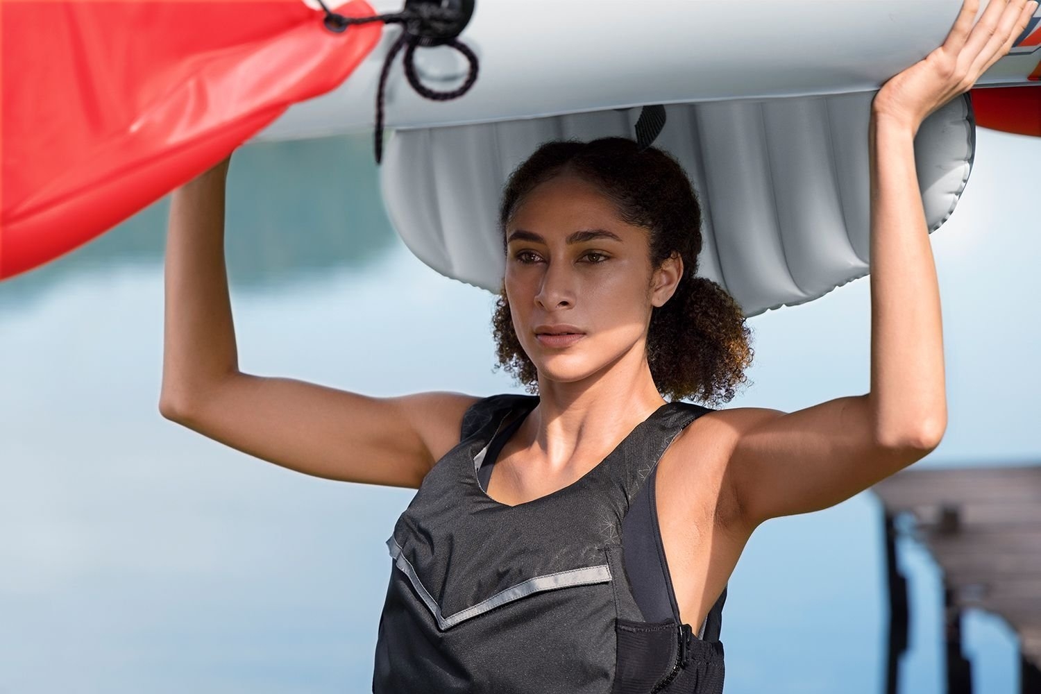 Hydro-Force Rapid X1 Inflatable Kayak Set 2.9m