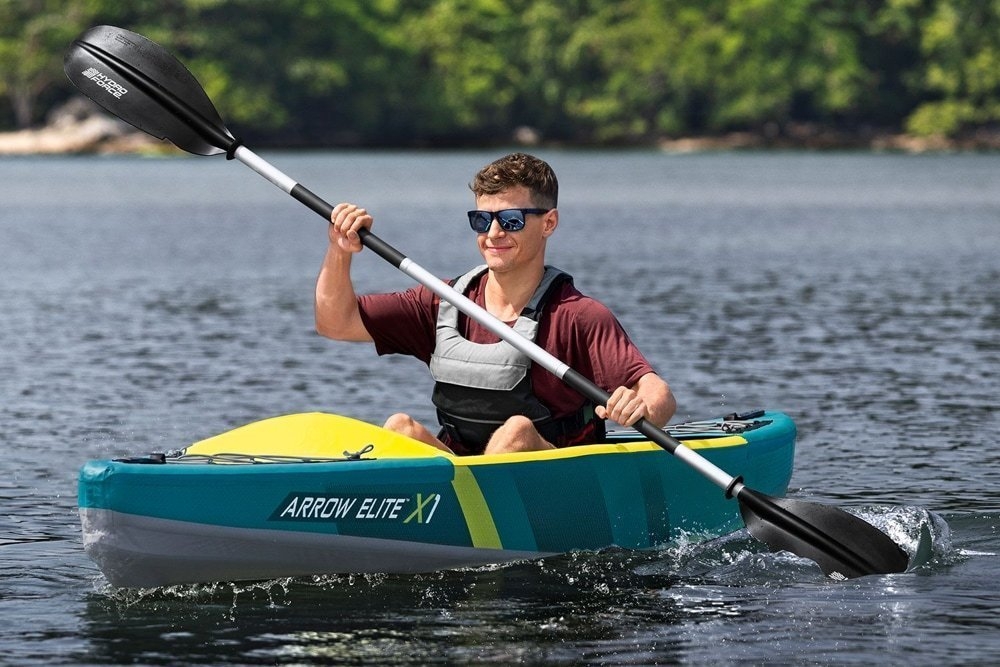 Hydro-Force Arrow Elite X1 Inflatable Kayak Set 3.6m - Returned item (cosmetic bubbling)