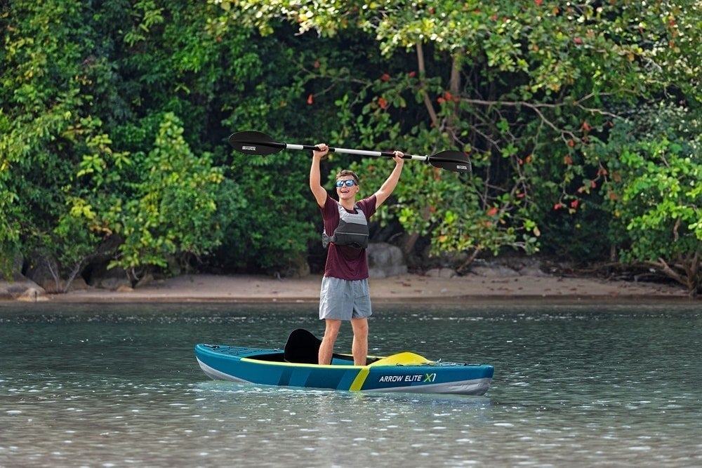 Hydro-Force Arrow Elite X1 Inflatable Kayak Set 3.6m - Returned item (cosmetic bubbling)