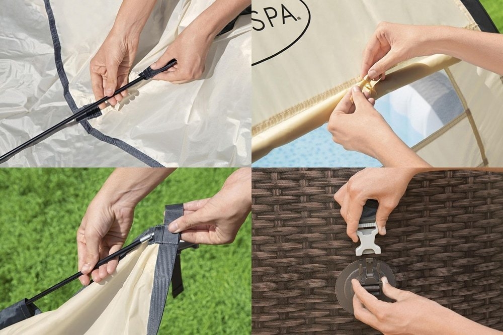 Lay-Z-Spa Xtras Detachable Canopy 