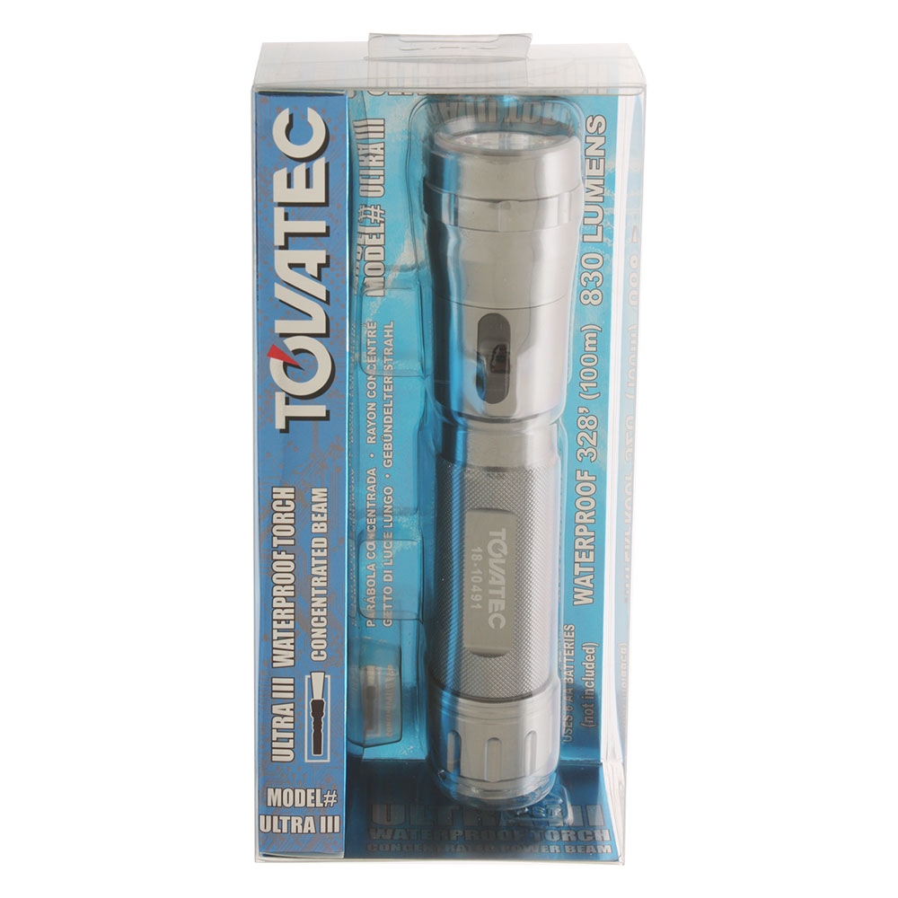 Tovatec Ultra III LED Dive Torch 830lm