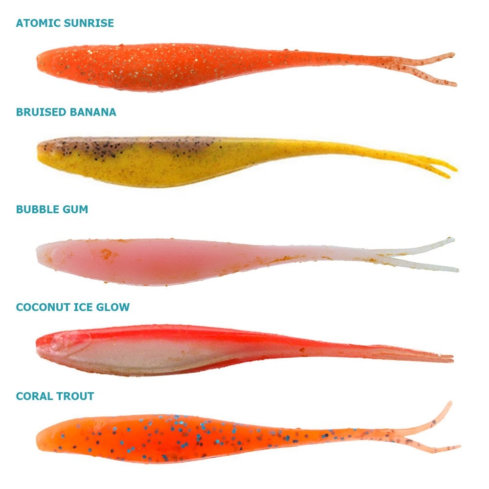 Z-Man Jerk ShadZ Scented Soft Bait 17cm Qty 4