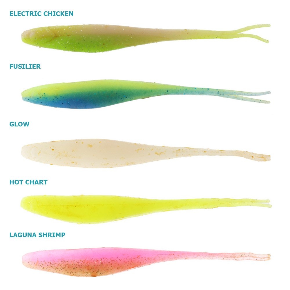 Z-Man Jerk ShadZ Scented Soft Bait 17cm Qty 4