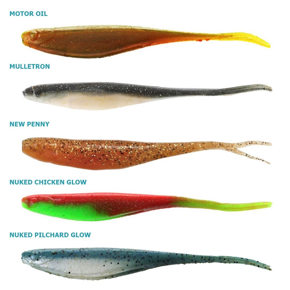 Z-Man Jerk ShadZ Scented Soft Bait 17cm Qty 4