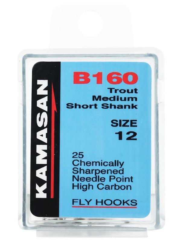 Kamasan B160 Trout Medium Short Shank Hooks
