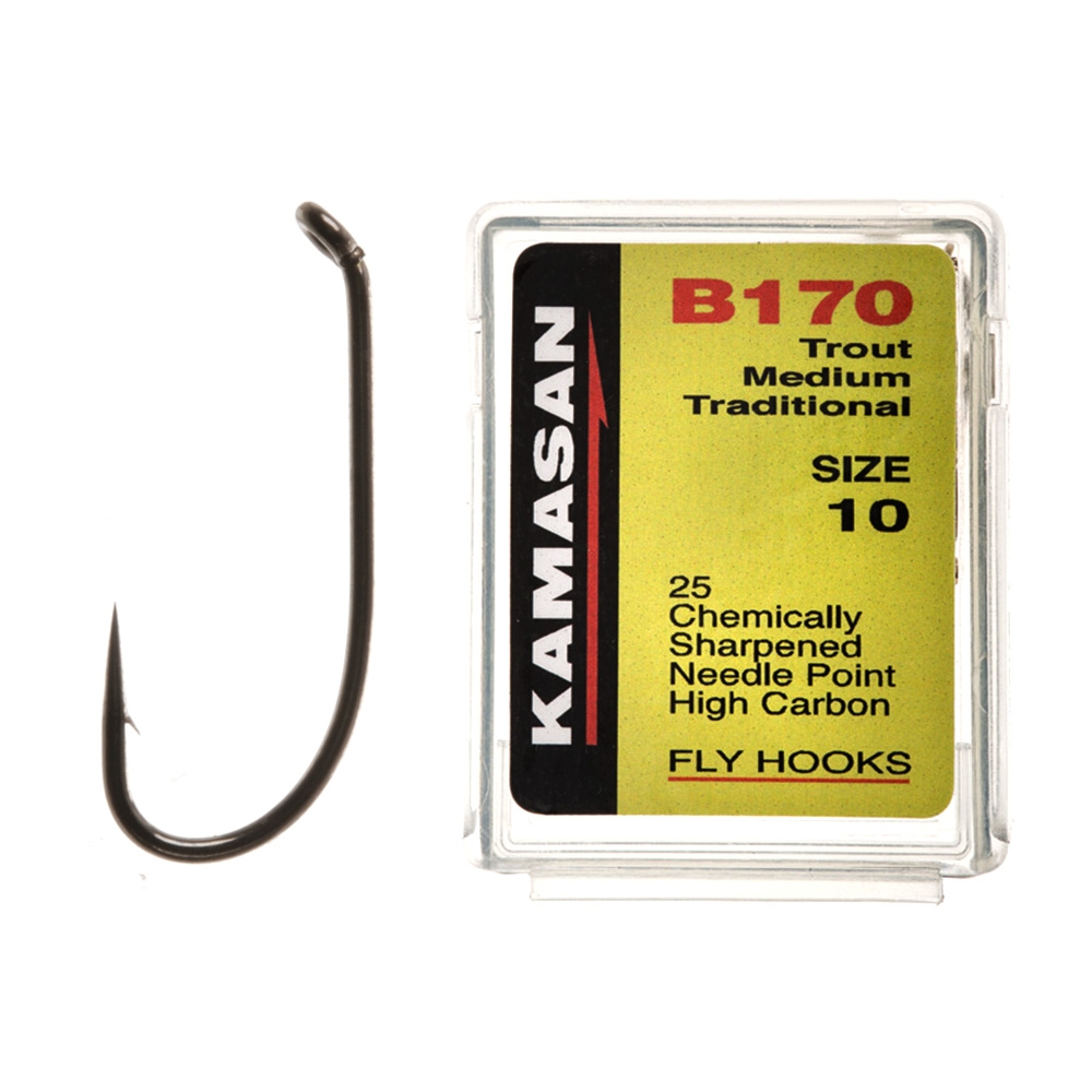Kamasan B170 Trout Medium Traditional Hooks