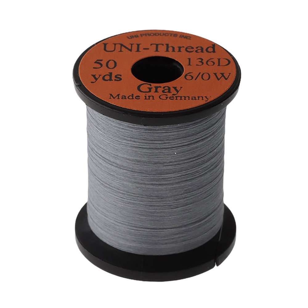 UNI Thread 6/0 50yd Grey