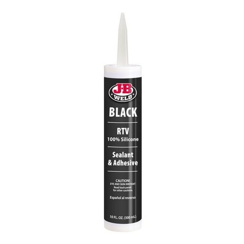J-B Weld Black Silicone Sealant and Adhesive Cartridge 292g