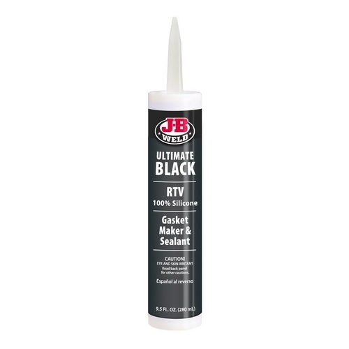 J-B Weld Ultimate Black RTV Silicone Cartridge 269g