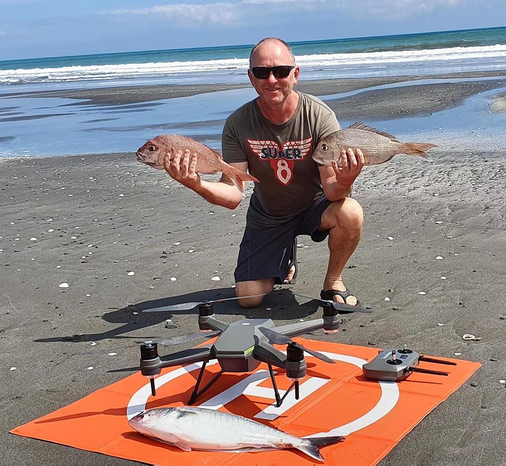 Rippton SharkX IP66 Fishing Drone with Bait Release