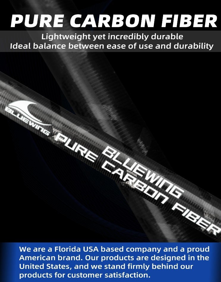 BlueWing Carbon Fibre Fishing Harpoon 8ft 2pc - Front Weighted