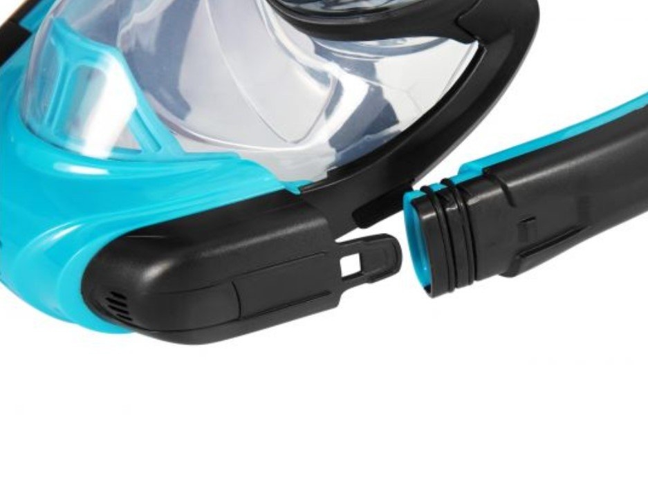 Hydro-Pro SeaClear Flowtech Adult Full Face Snorkel Mask S-M