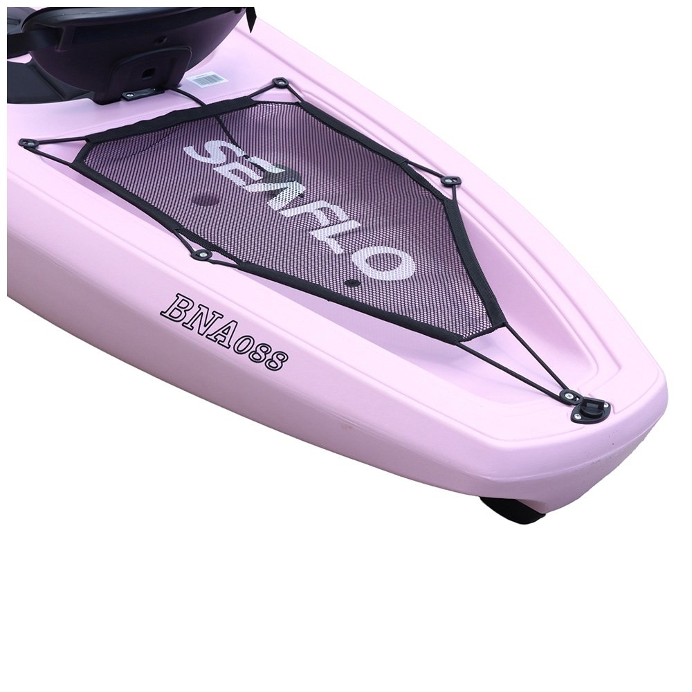 Seaflo Pukaki Adult Kayak with Paddle and Leash 8ft 8in Pink Sakura