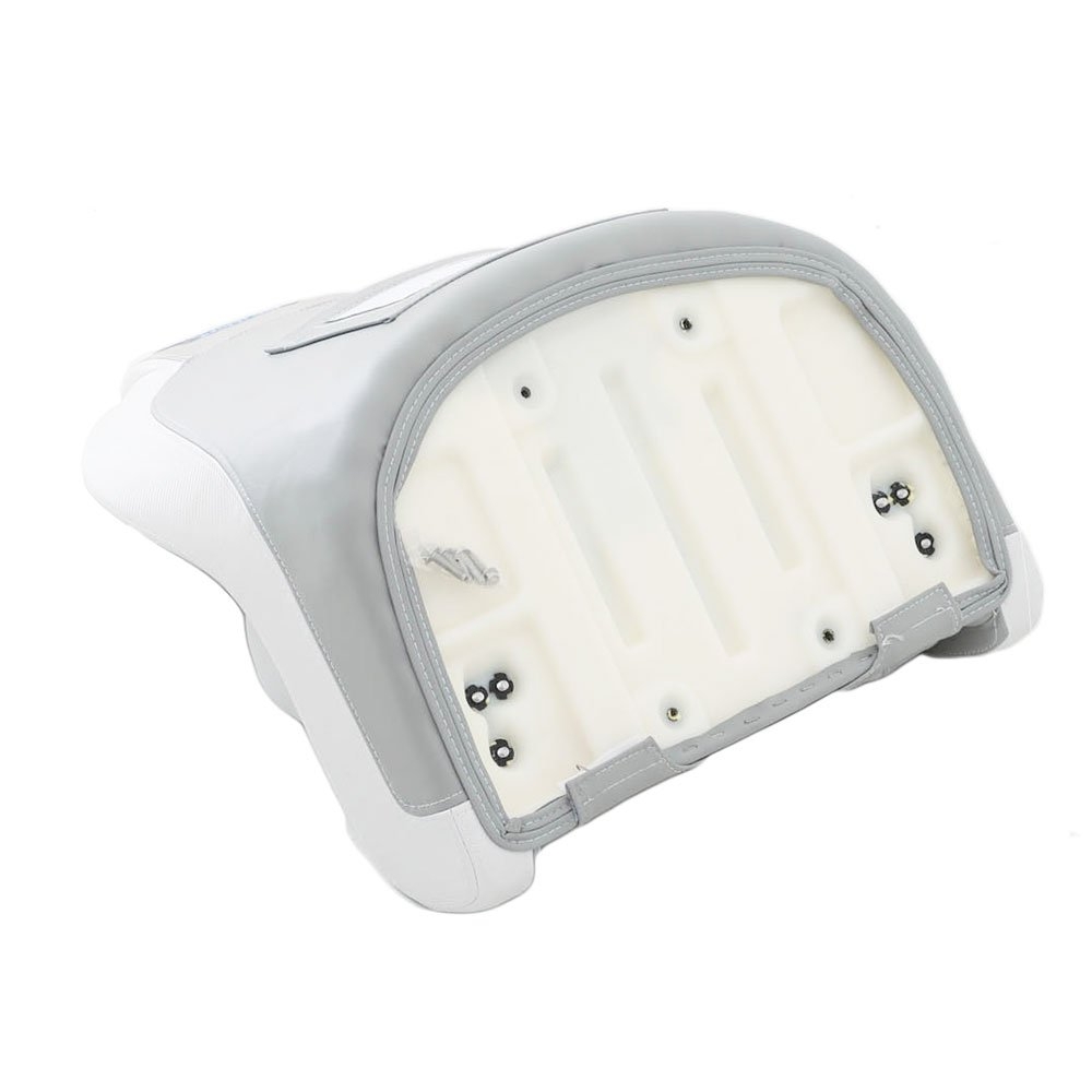 Stessco High Back Boat Helm Seat with Adjustable Bolster and Boat Seat Pedestal