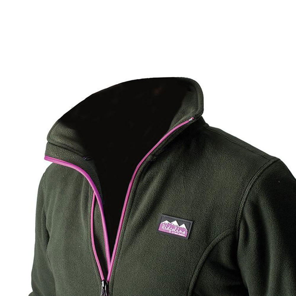 Ridgeline Hinterland Womens Fleece Top Olive XS