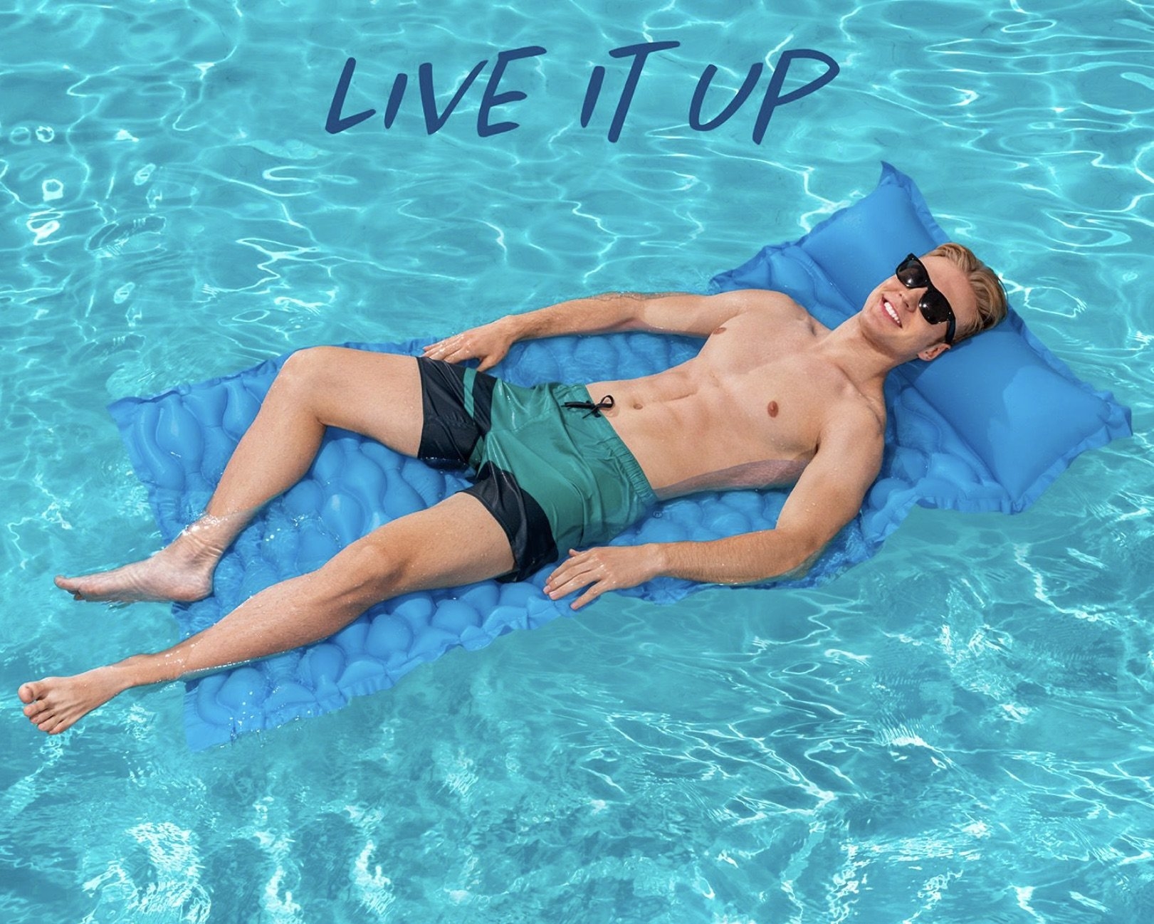 Bestway Float 'N Roll Inflatable Lilo Pool Float