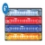 SeaSense 12 LED Utility Strip Light 6in Red