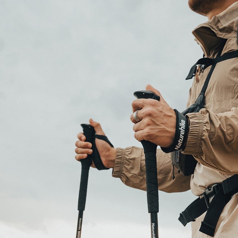 Naturehike ST03 Aluminium Trekking Pole Grey 61-135cm