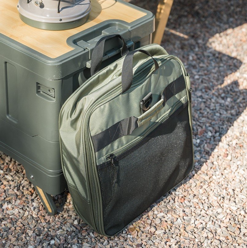 Naturehike Folding Rolling Luggage/Duffel Bag 88L Army Green