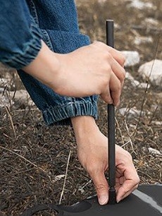 Naturehike Cast Iron Griddle / Hot Plate Round 50 x 40cm