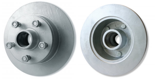 Trojan Top Hat Hub and Stub Kit 1750kg 5 x 120mm x 7/16in