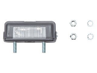 Trojan Rectangular Number Plate Light