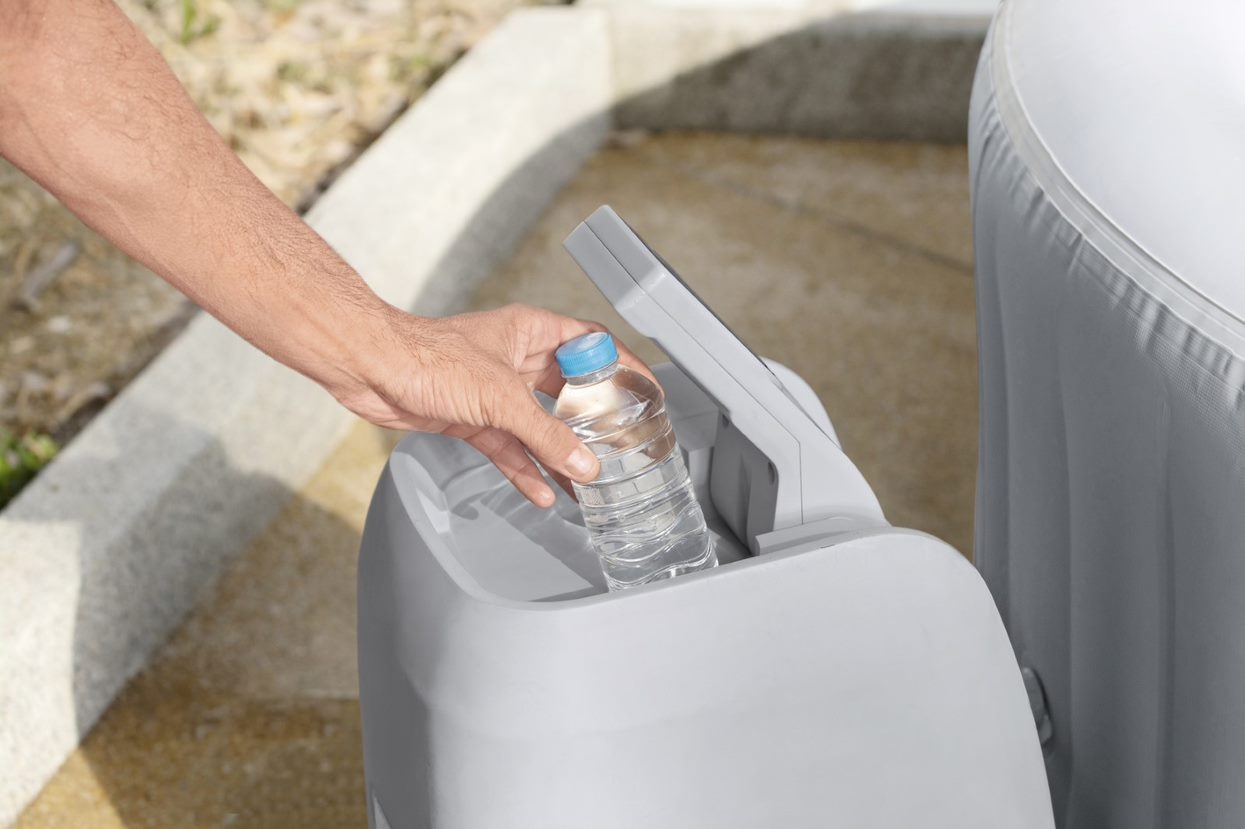 Lay-Z-Spa Hayman Airjet Portable Inflatable Spa Pool 1.7m 605L