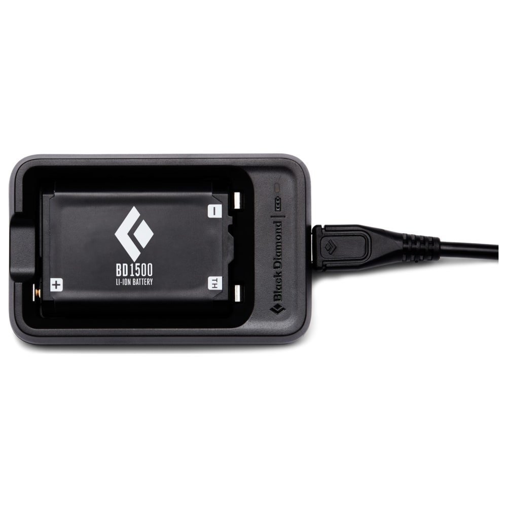 Black Diamond BD1500 Headlamp Battery and Charger 1500 mAh