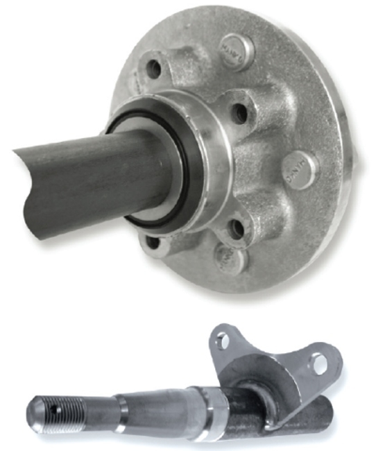 Trojan Non Brake Hub and Stub Kit 1750kg 5 x 4-1/2in x 1/2in