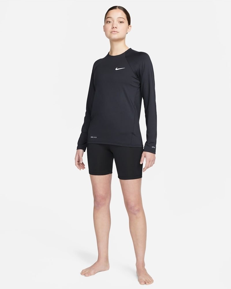 Nike Swim Essential Long Sleeve Hydroguard Womens Top