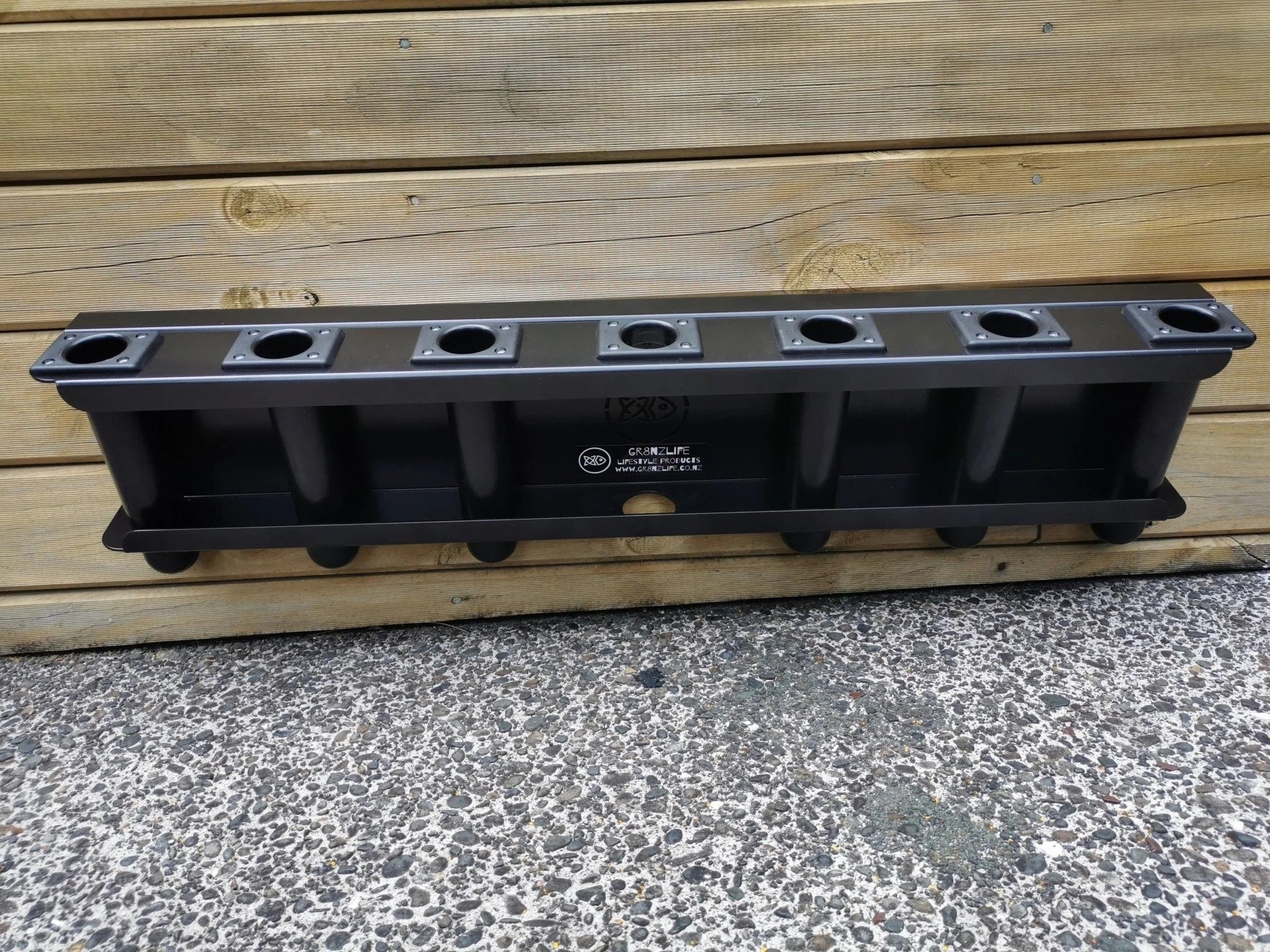 GR8NZLIFE S3 Removable 7 Rod Rack Black