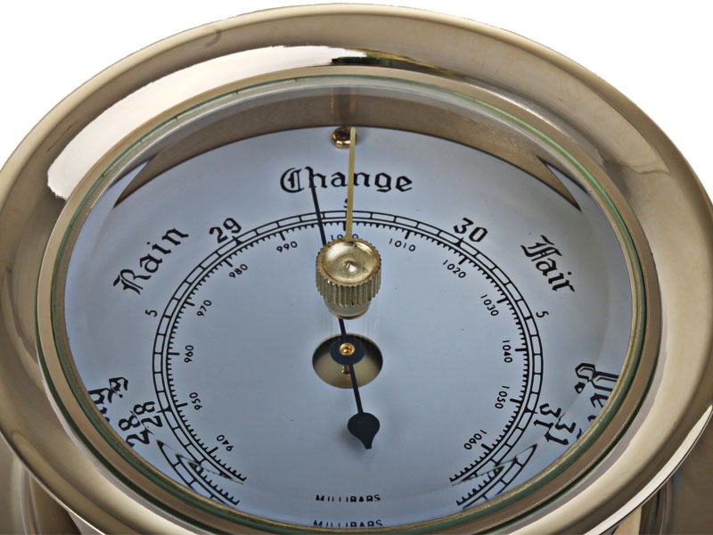 Brass Ship Barometer 4.5''