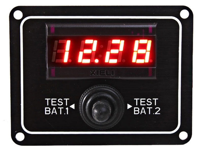 Digital Battery Voltage Display