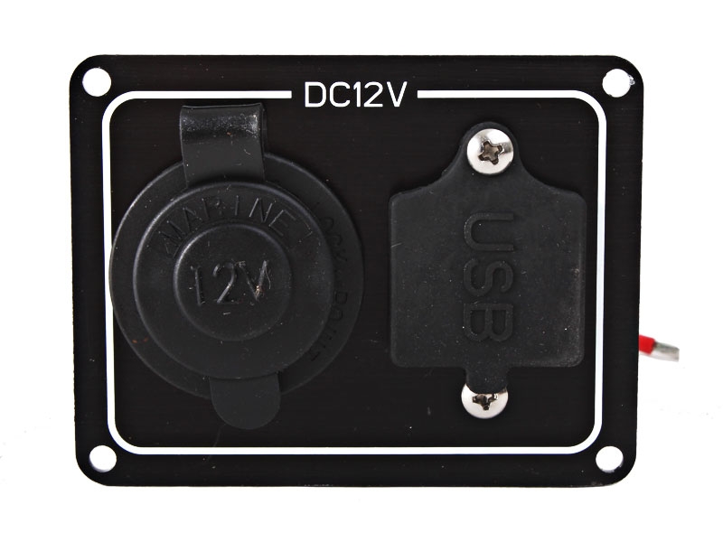 Waterproof Cigarette and USB Socket