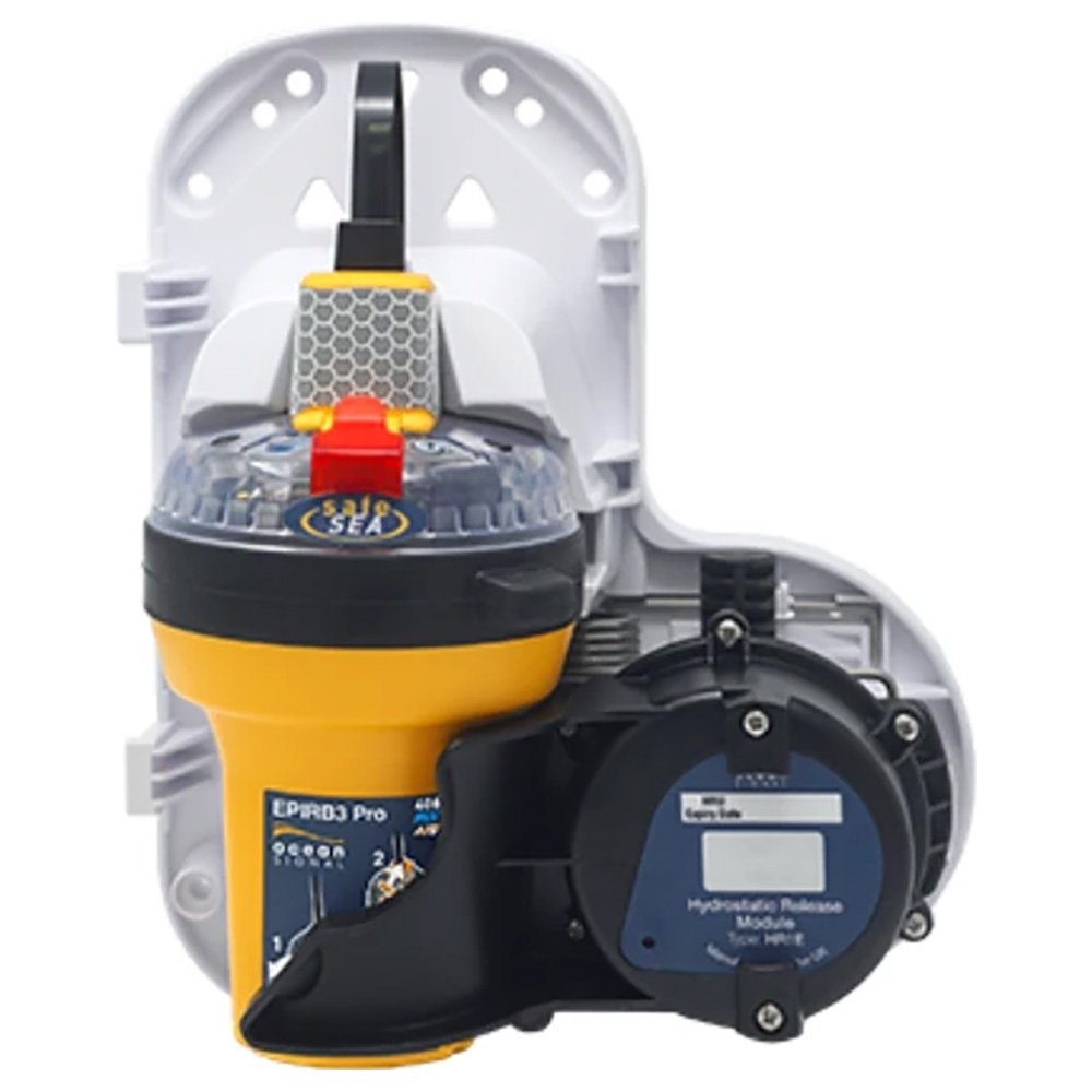 Ocean Signal safeSEA EPIRB3 Pro AIS RLS with Auto Release Housing