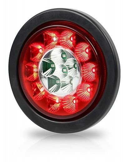 Hella Marine Optilux 4in Round Series LED Stop/Tail/Indicator Lamp